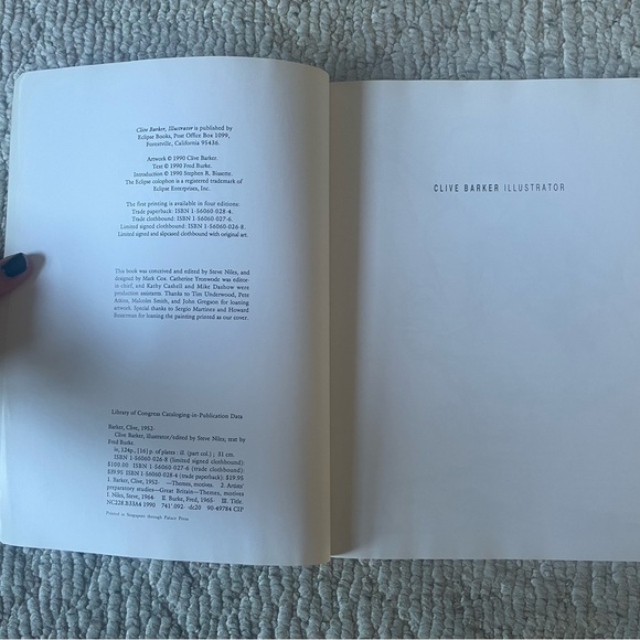 Clive Barker Illustrator - Picture 6 of 13